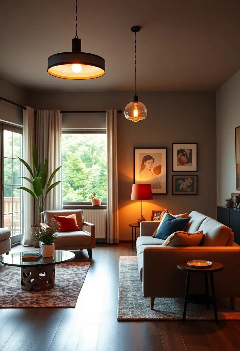 Mid-Century‌ Modern​ Table Lamp – Infuse your space with a‍ retro vibe ​using‍ a mid-century table ‌lamp, featuring sleek lines and bold colors, ‍ideal for an ⁤eclectic ‌mix