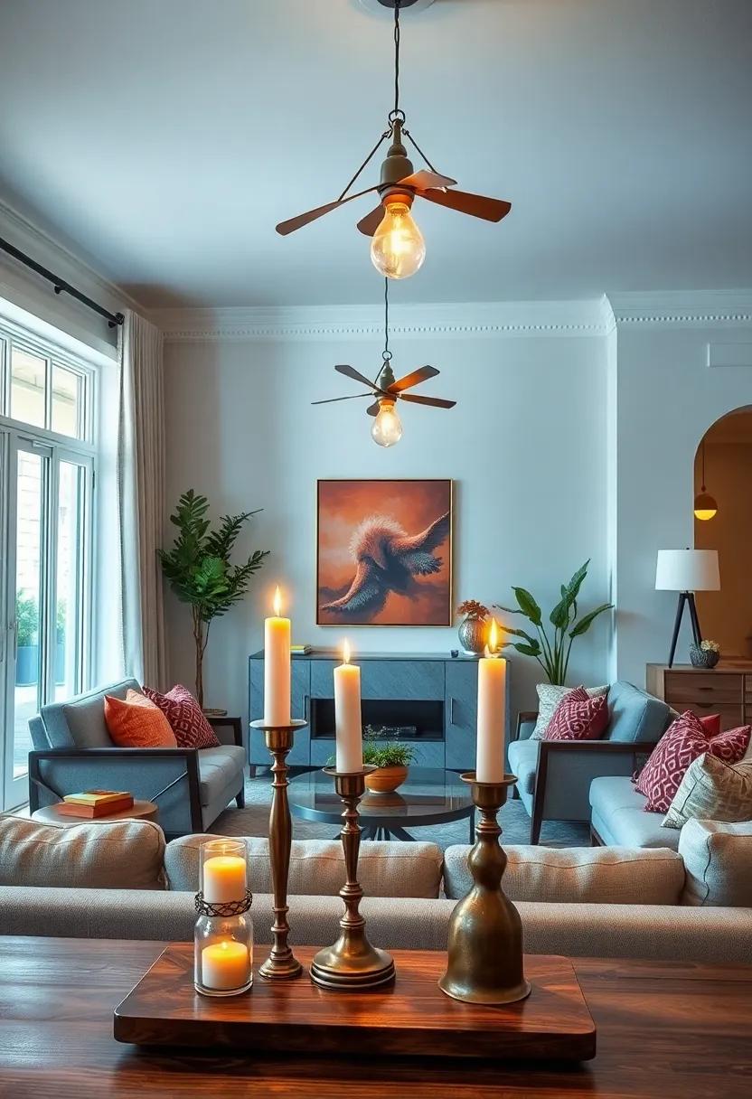 Antique ⁤Brass Candle Holders – Create an intimate ambiance with antique ‍brass candle ‍holders​ that blend classic elegance with a ⁤touch of ‌rustic‍ charm, perfect ‍for a cozy evening