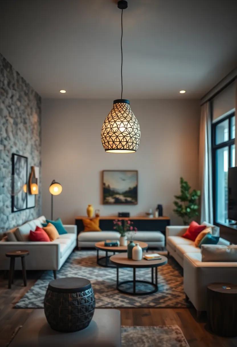 Handcrafted Ceramic Light fixture –‌ Invest‌ in ⁢craftsmanship with a handcrafted ceramic light fixture that adds‍ unique texture‌ and a ‍personal​ touch, echoing your eclectic ‌style