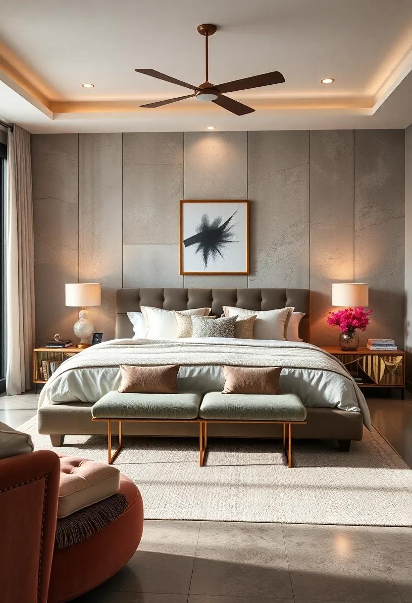Personalized Monograms: ‍Incorporate‍ personal touches, like monogrammed‌ pillows or artworks,​ to‌ make your bedroom uniquely yours