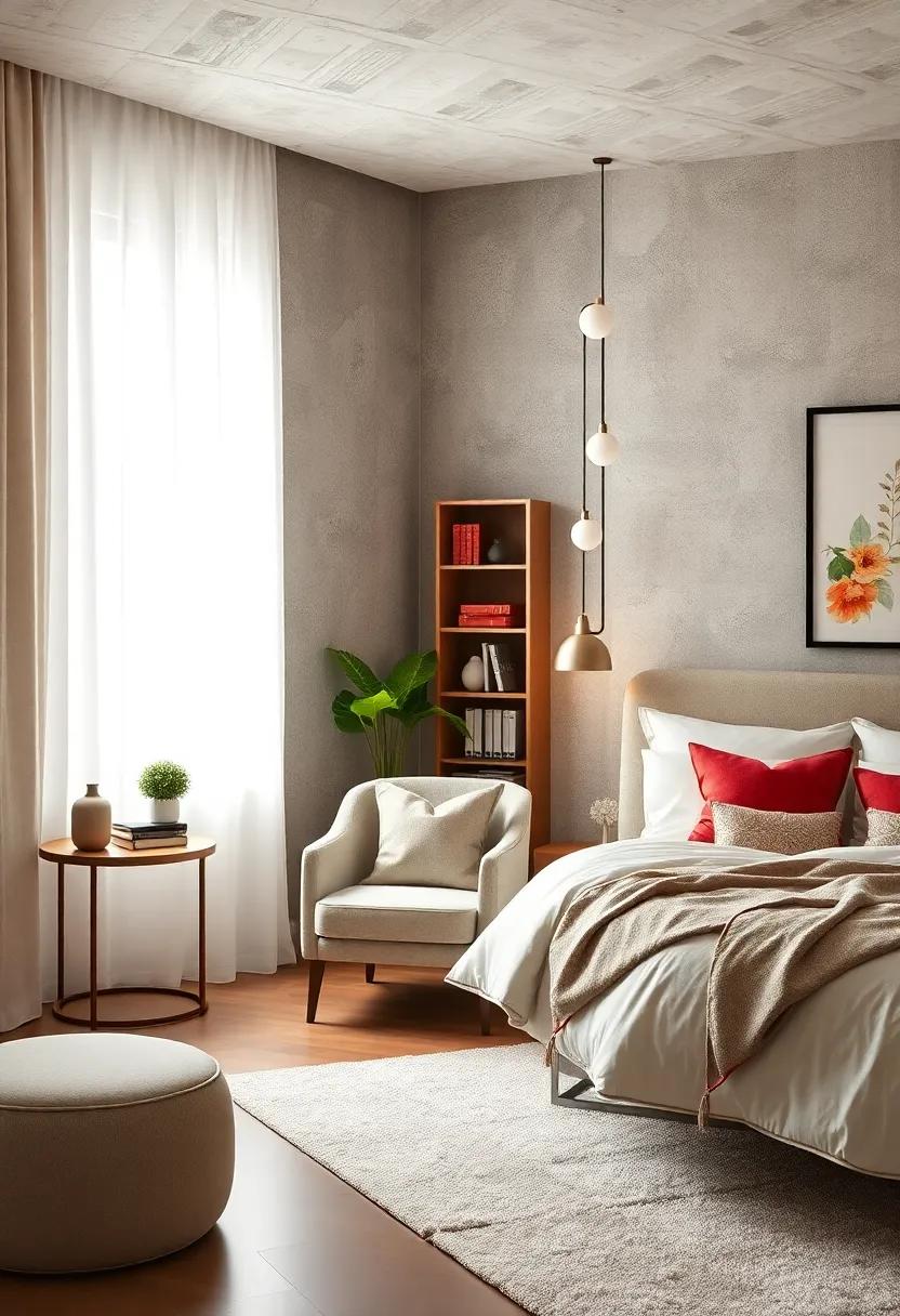 Cozy Reading Nook: Curate a special corner with a stylish chair, soft ⁣lighting, and a small ‌bookshelf to ‍create a serene ⁤space for reading and reflection