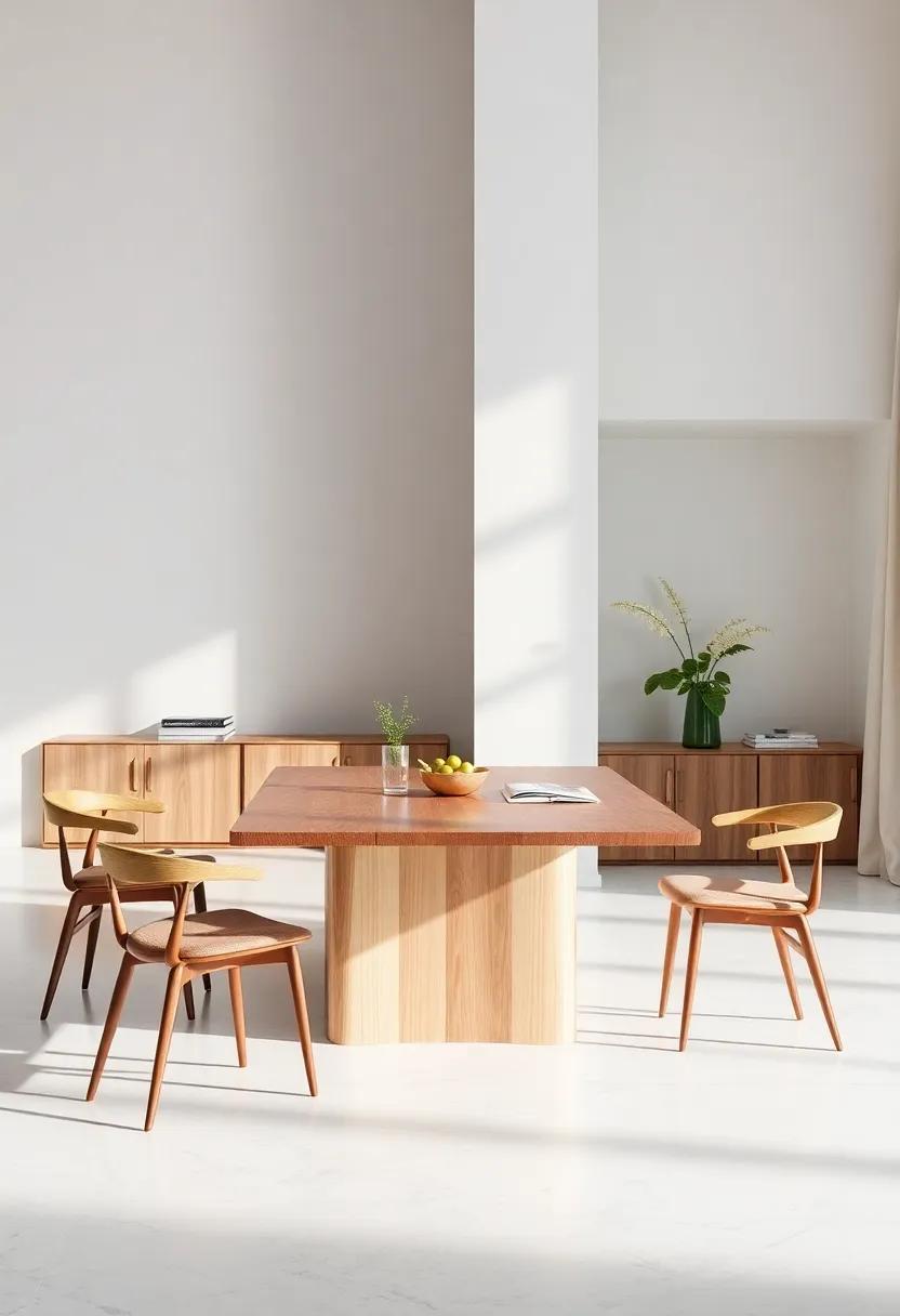 Multi-functional⁣ Magic: A dining table that doubles as a workspace, blending functionality and‌ elegance seamlessly for those with dynamic lifestyles