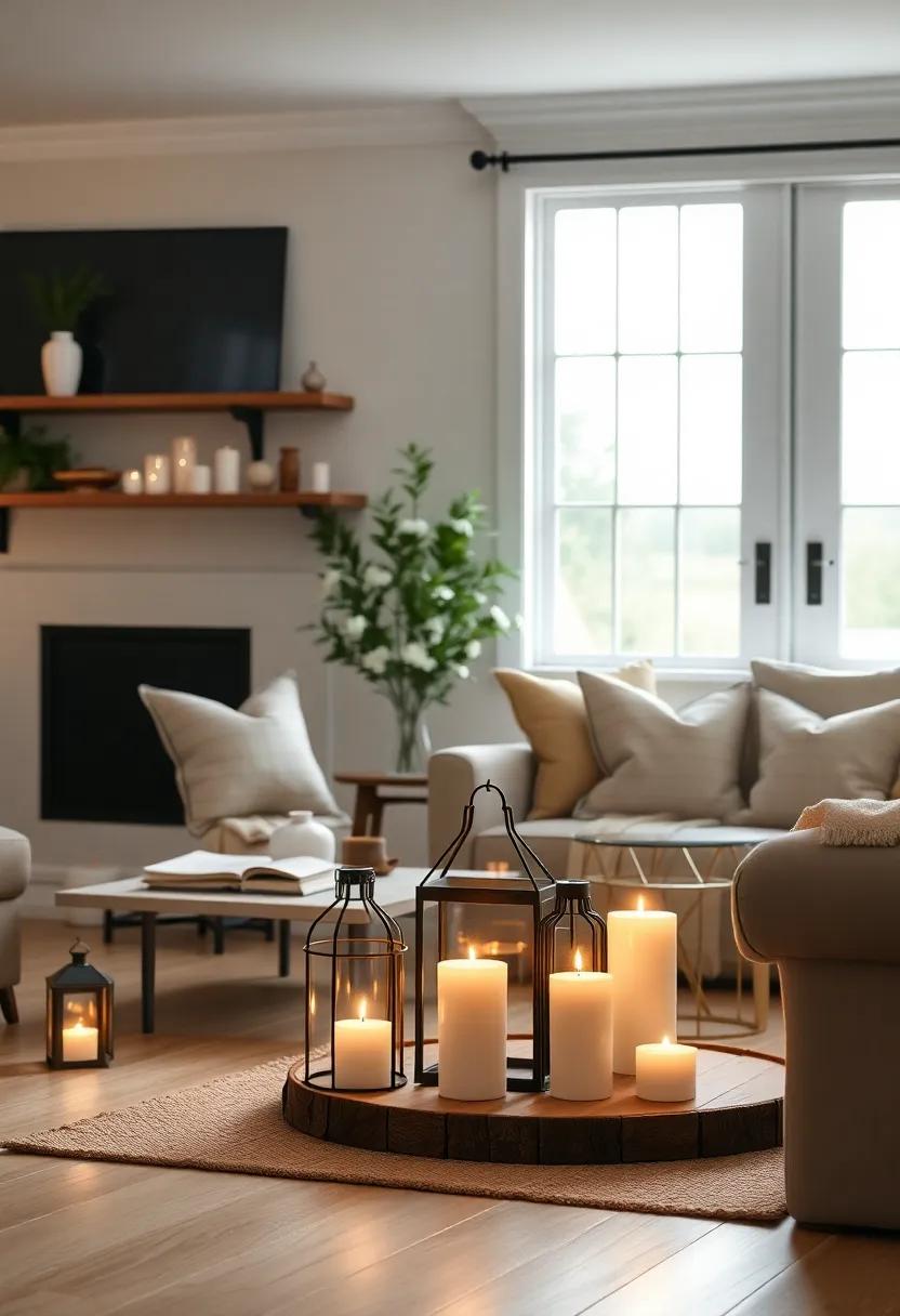 Candles and Lanterns: Incorporate​ an array of candles and lanterns ‍to add a soft,flickering glow,enhancing the ambiance during​ the evening hours