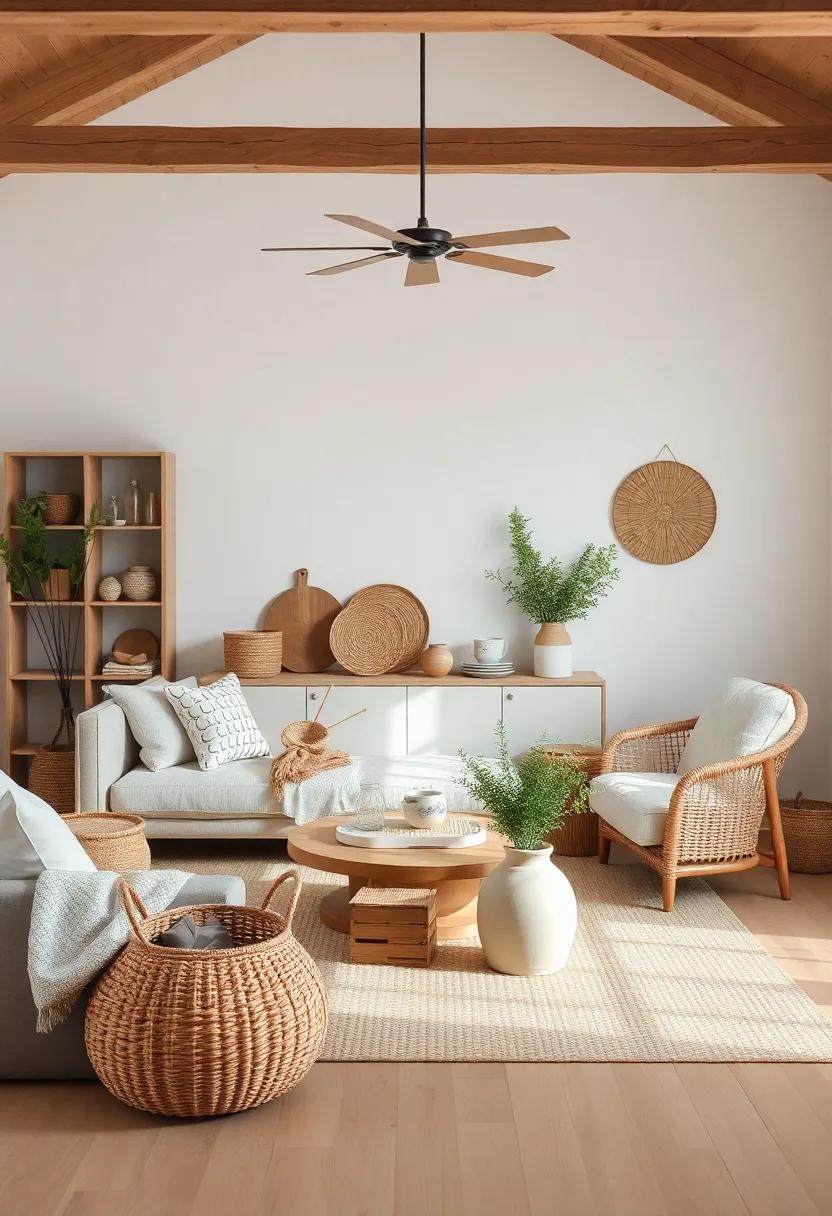 Artisanal Crafts:‍ Showcase handmade decor items such as woven baskets or⁤ pottery, supporting artisanal craftsmanship while adding unique character to the space
