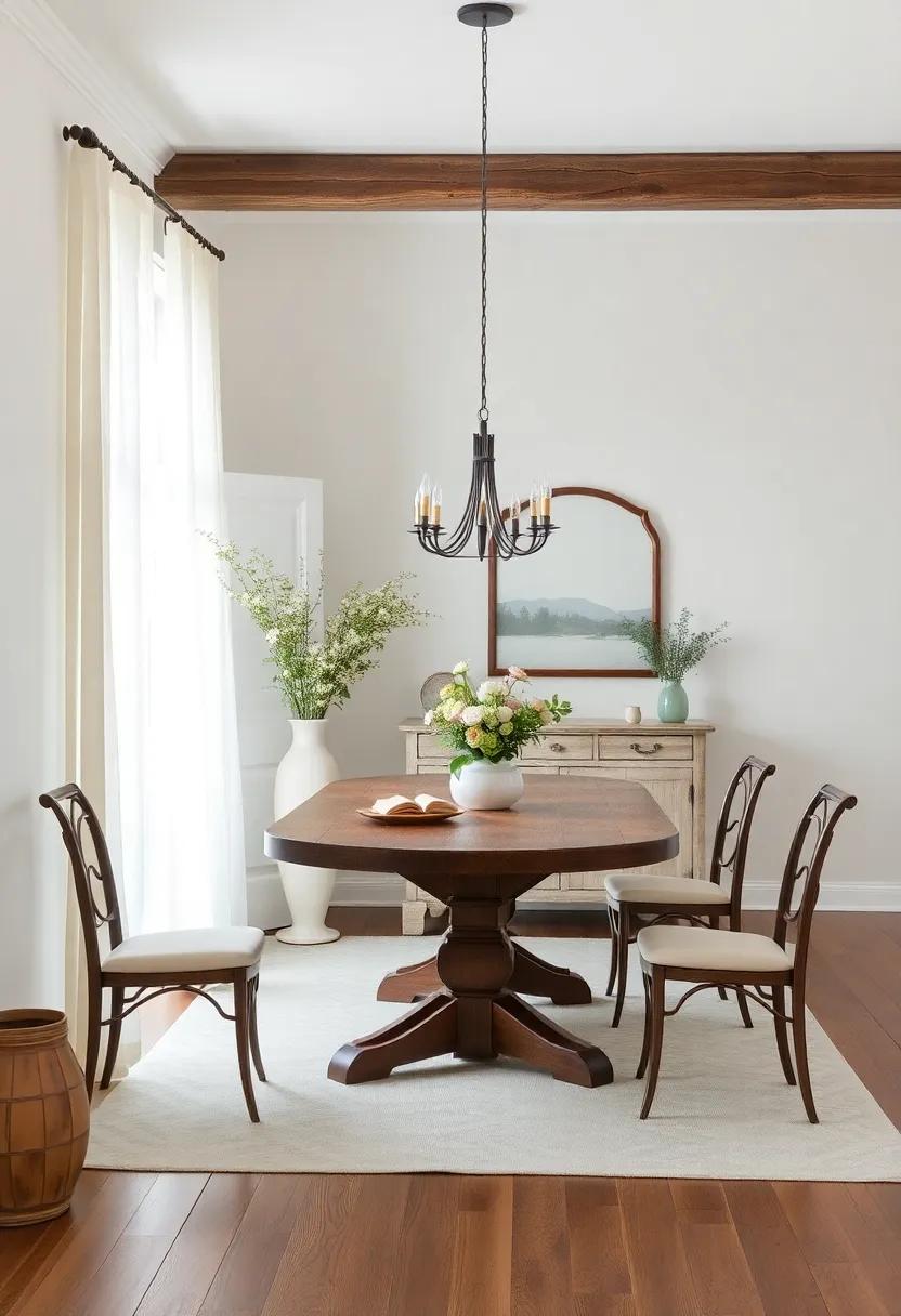 Emphasizing ⁤Natural ⁣Materials⁢ for ⁤an Authentic French Aesthetic