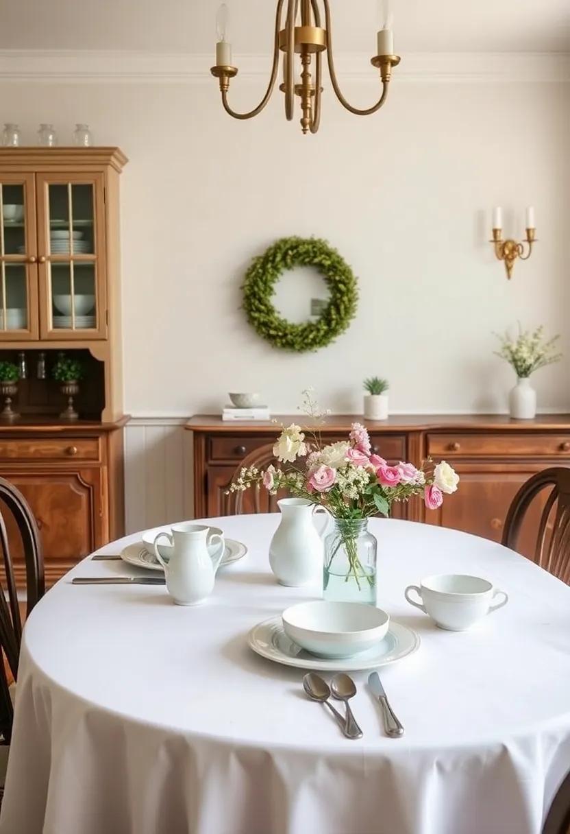 Setting ⁣a​ Charming‍ Table with Vintage⁢ Tableware Finds