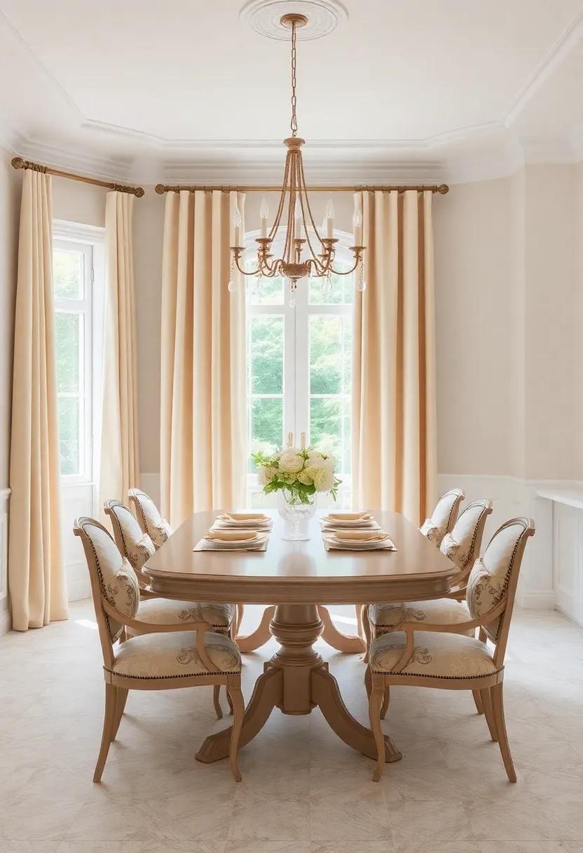 showcasing Elegant ‌Fabrics in Curtains and Cushions