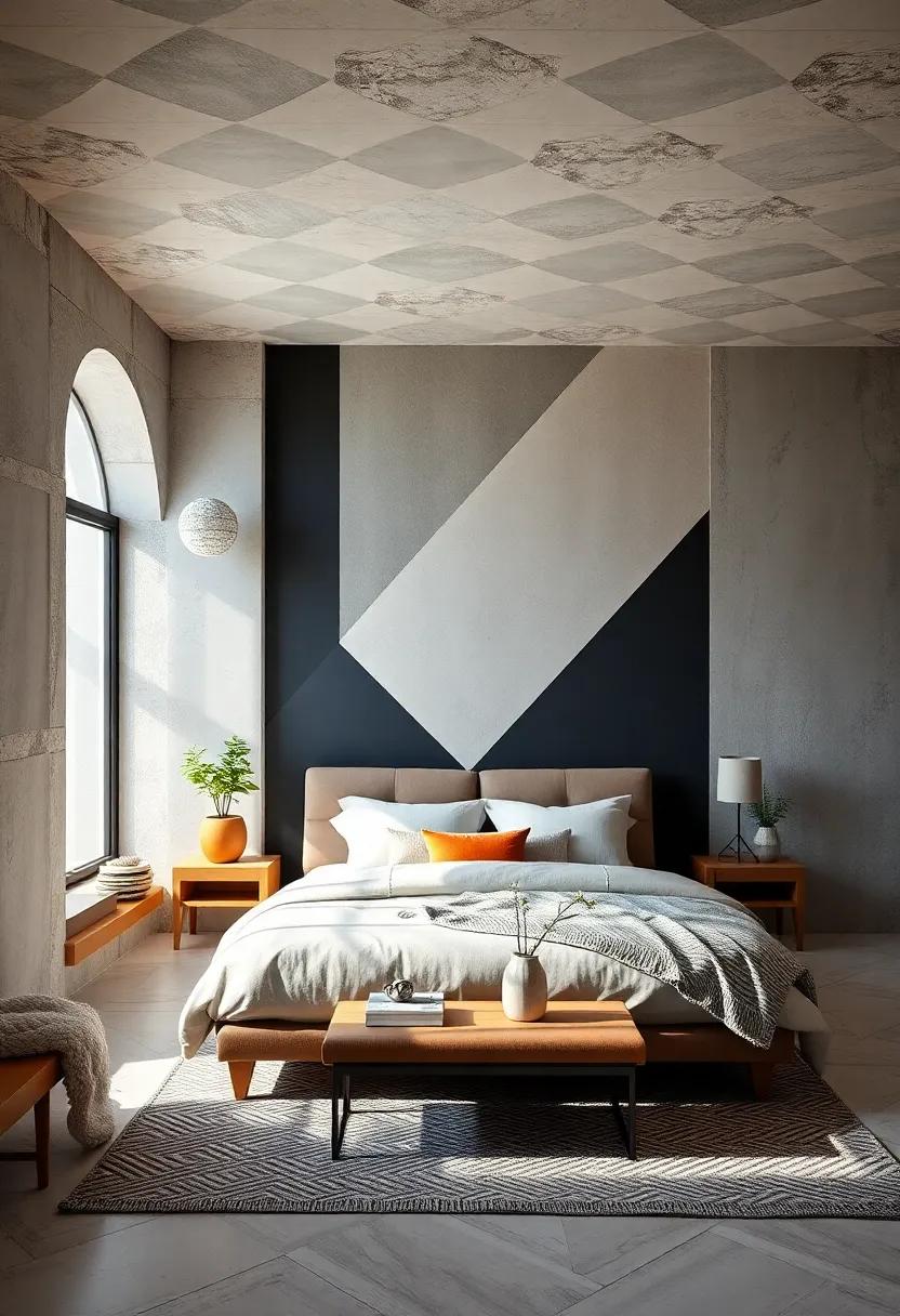 The Charm of monochromatic​ Geometric‍ Designs ⁣for a calming Sanctuary