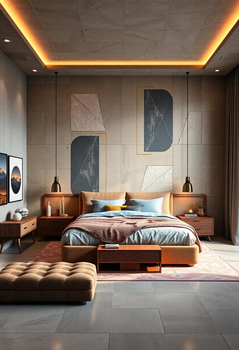 Creating Illusions of Space​ with Geometric⁣ Designs That Expand Your Bedroom ​Perception