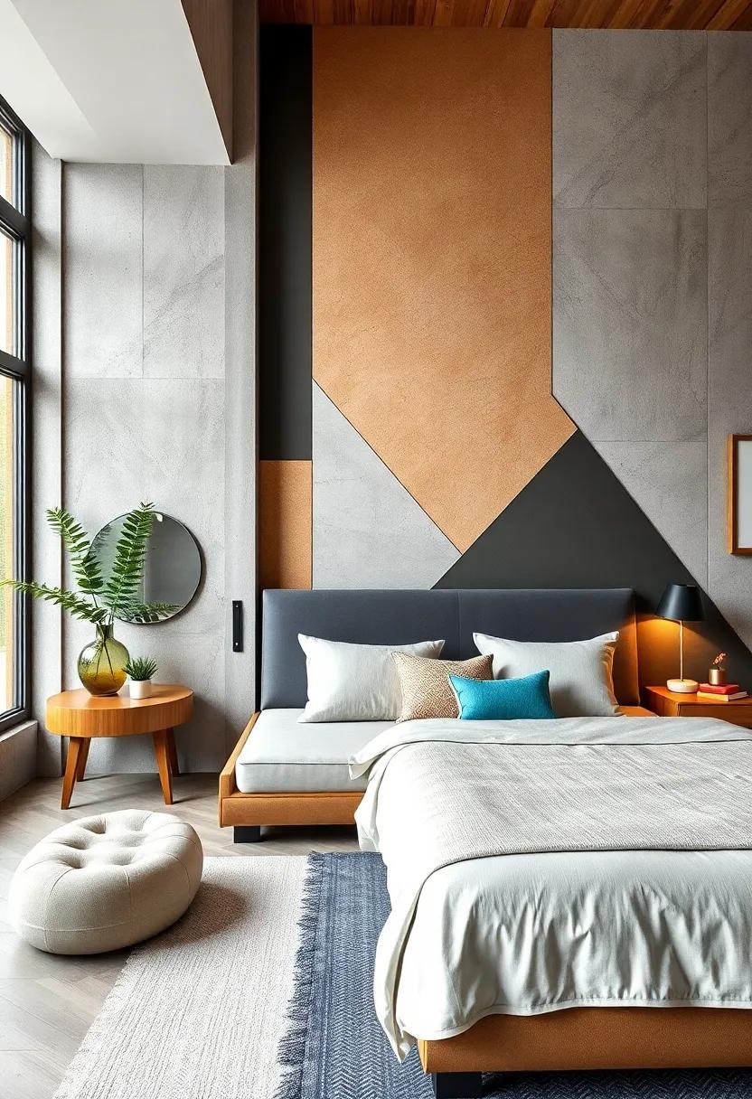 Unique⁣ Combinations of Geometric Designs for an Eclectic and ‌Stylish Bedroom