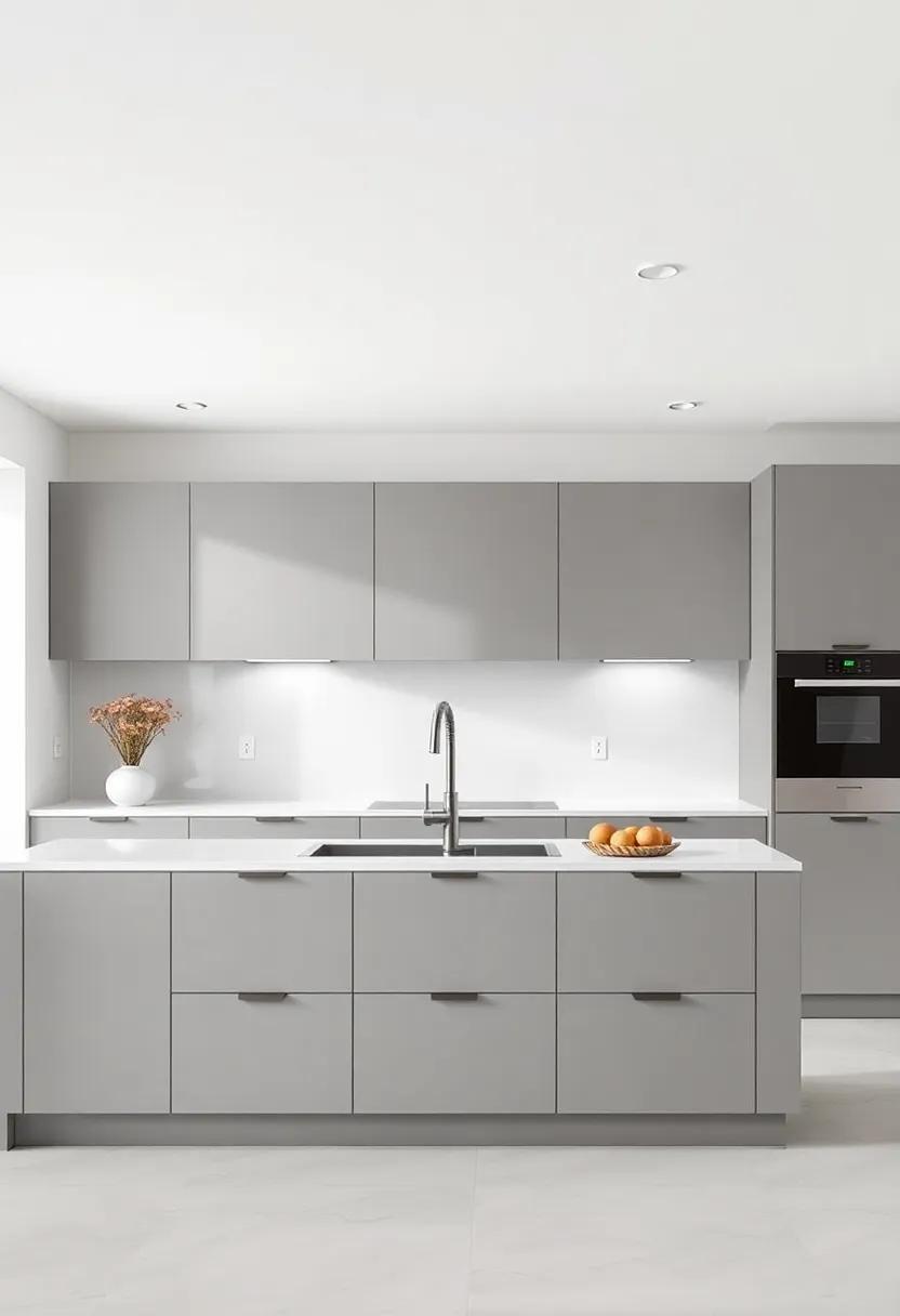 Designing for Space: ‍Optimizing Grey Cabinets ⁤in⁤ Open-concept Kitchens