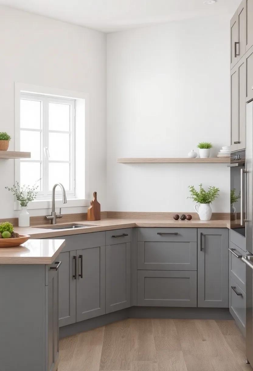 Natural ‍Beauty: incorporating ⁤Wood Elements with⁤ grey ​Themes