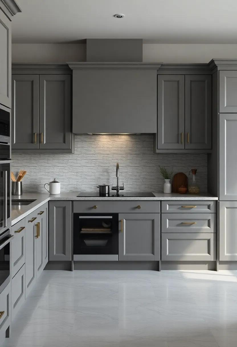 timeless Sophistication: ‌Grey Cabinets in Classic and Contemporary Designs