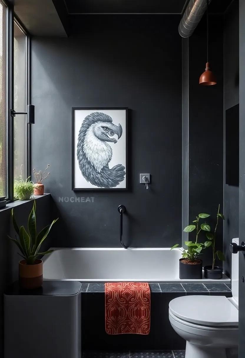 Colored accents: Introduce splashes of color through plants‍ or artwork to energize the dark tones without ​overpowering the industrial essence