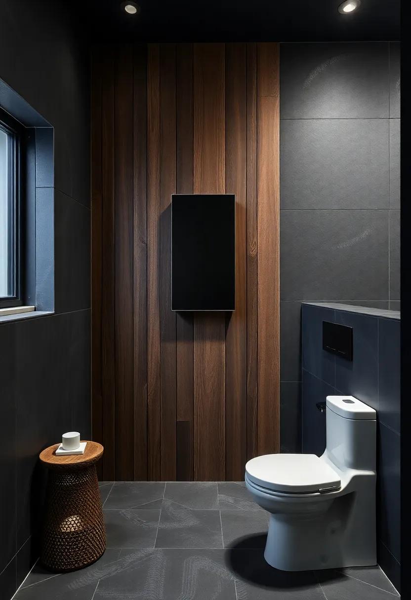 Textured Wall⁣ Panels: Add textured⁢ wood or ​metal wall ⁤panels ​to juxtapose sleek ⁣surfaces,making the ‌bathroom feel more dimensional and ‍inviting