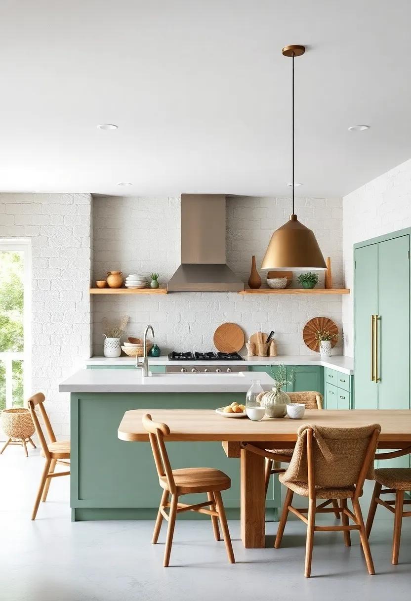 Serene Seafoam and Driftwood: Channel coastal vibes⁤ with serene seafoam⁢ green contrasted against rustic driftwood accents for ‍a relaxed atmosphere