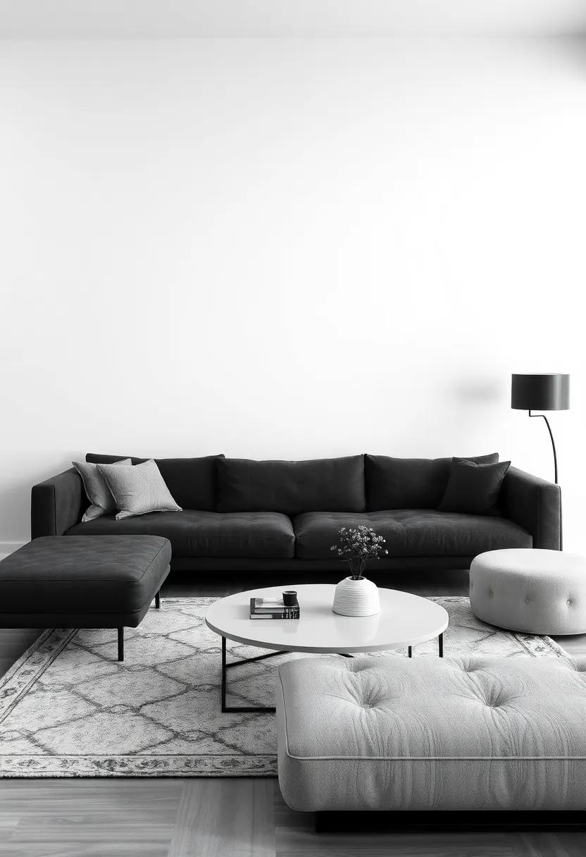 Black‌ and White ⁢Photography: Utilize striking black and ‌white photography in large formats ‌for a timeless⁤ and sophisticated aesthetic