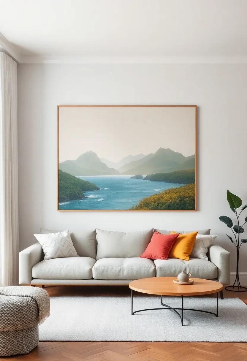 Vintage⁤ Posters: Embrace‍ nostalgia with oversized vintage posters that tell⁢ a story and add a pop‍ of color and history to your living room