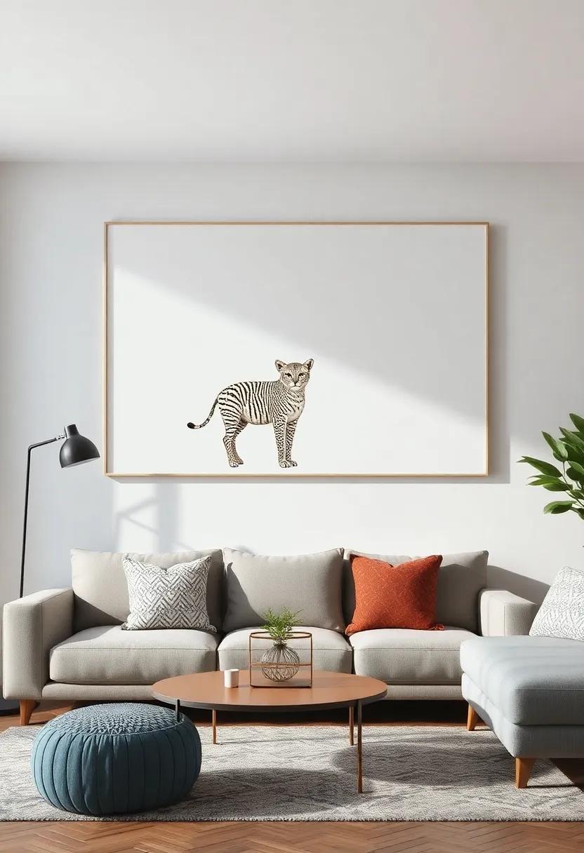 Animal Prints: Make a statement⁢ with large animal ⁤prints that add⁢ a wild and adventurous ⁢touch while showcasing your love for nature