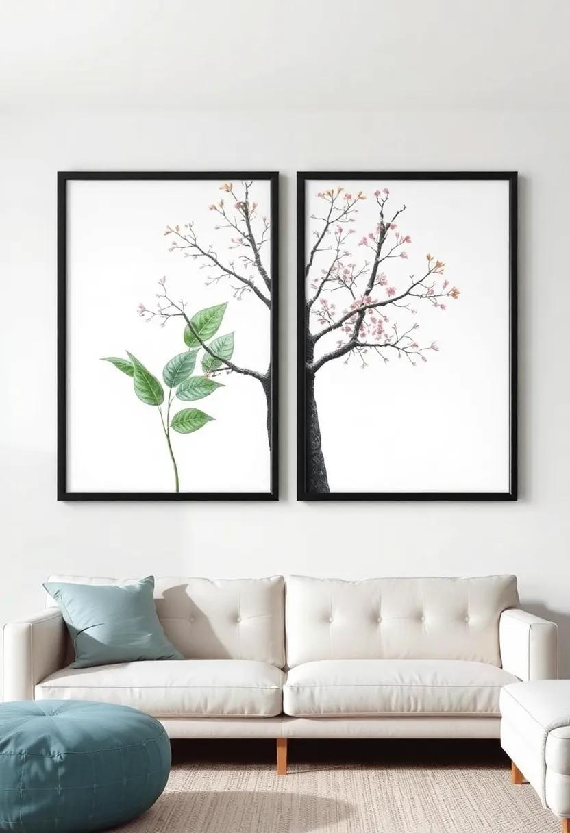 Nature-Inspired Large Prints: Bring the outdoors in with ‍oversized nature photography or botanical prints that evoke serenity and connection to⁤ the earth