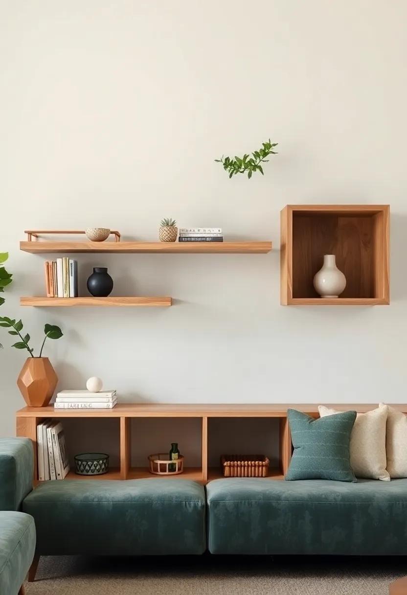 Natural Elements: Incorporate live-edge wood cubby shelves to introduce​ organic elements‍ that foster a ⁤connection with nature in⁣ your modern living⁤ space