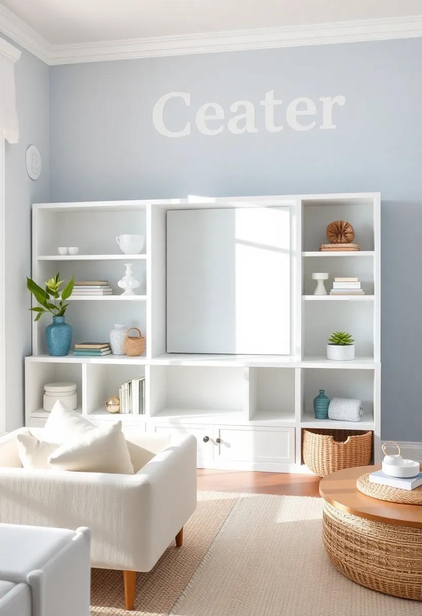 Coastal​ Aesthetic: ​Bring home the beach with⁢ cubby shelves painted in ⁤soft blues and whites, evoking a serene atmosphere perfect for relaxation