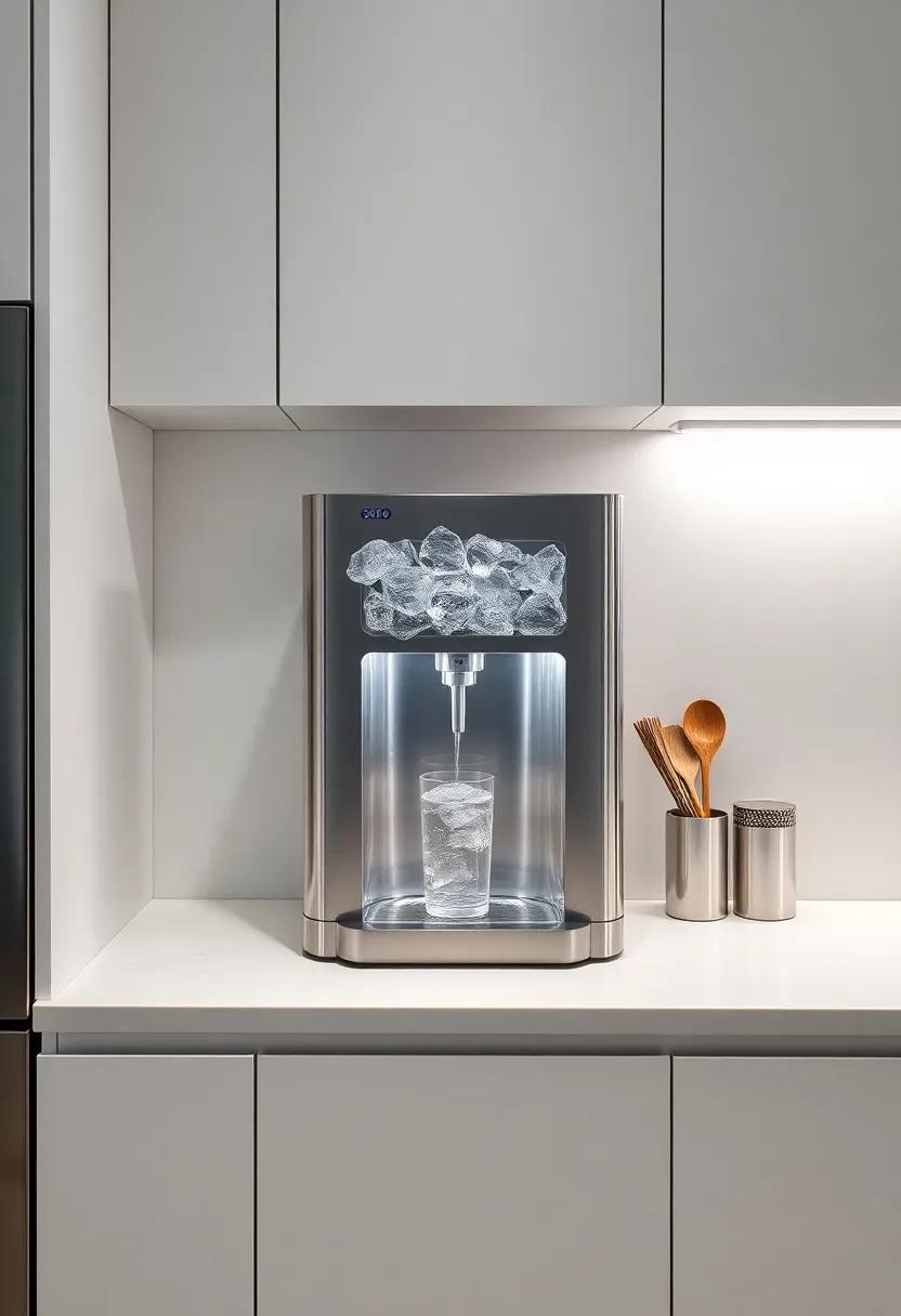 Carbonated Water Dispenser: Install a sleek carbonated water dispenser for instant sparkling ⁤water access, marrying luxury with everyday convenience