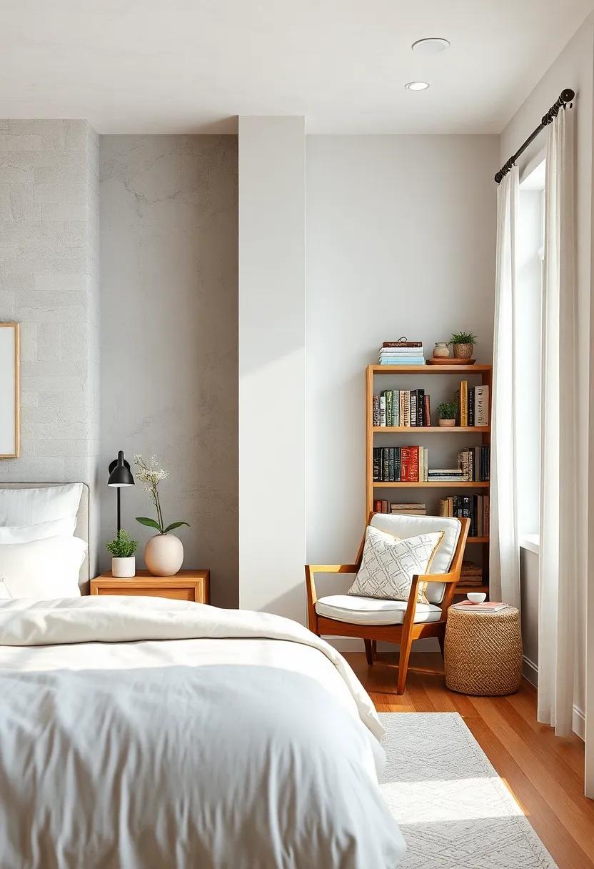 Cozy Reading Nook: Design a small corner with a comfy chair ​and a bookshelf for‍ those lazy afternoons ⁤spent ⁣with a ‍good‍ book