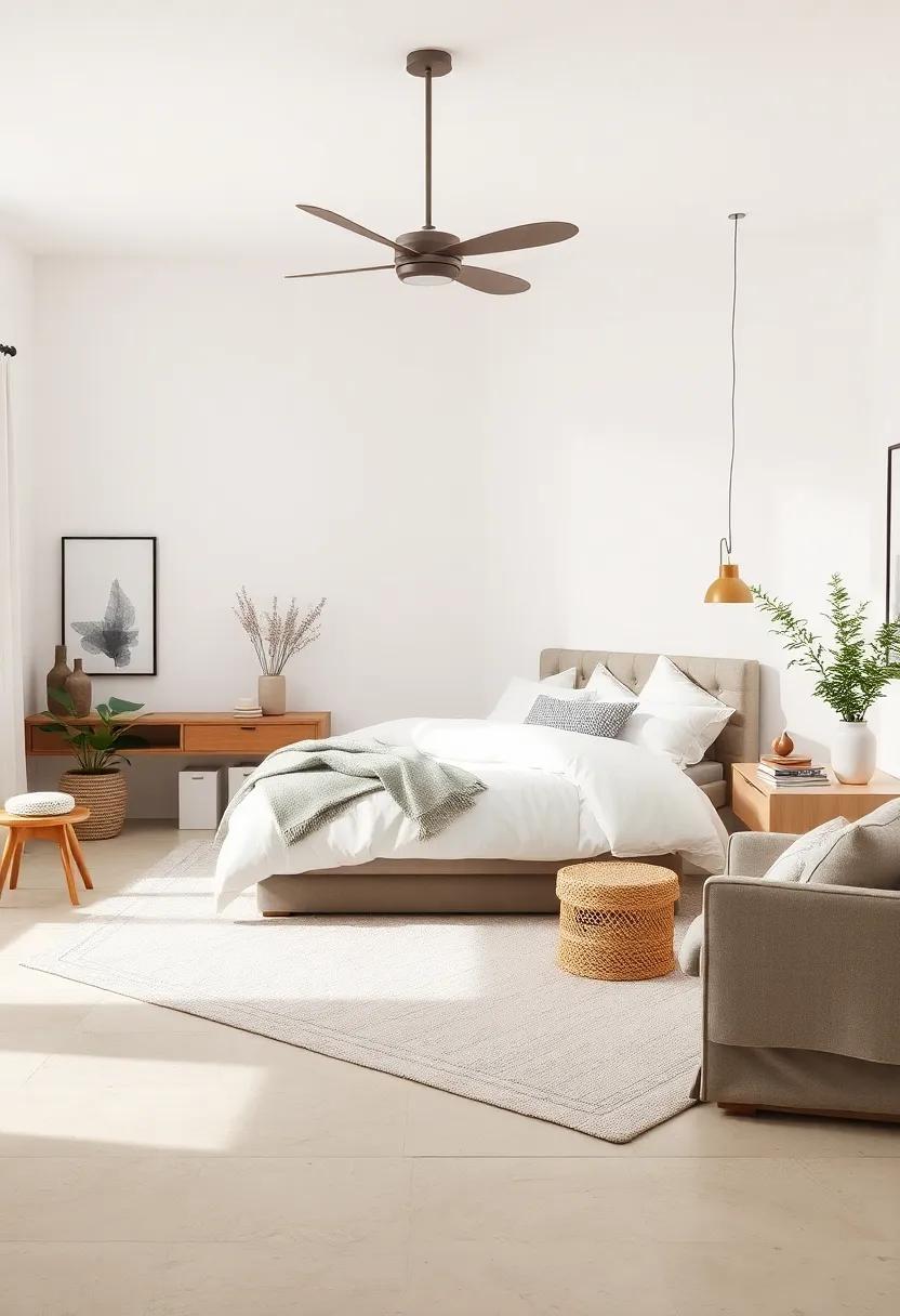 Embrace Neutral Tones: Use a palette of soft whites, beiges, ⁣and grays to create a serene atmosphere that reflects the charm of farmhouse design