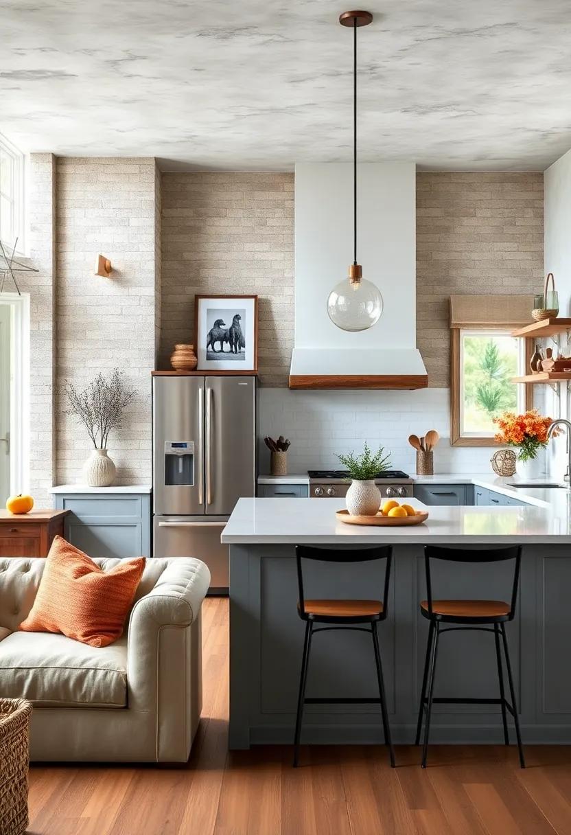 Artwork Integration: ​Elevating Your Kitchen's Charm with Art Displays