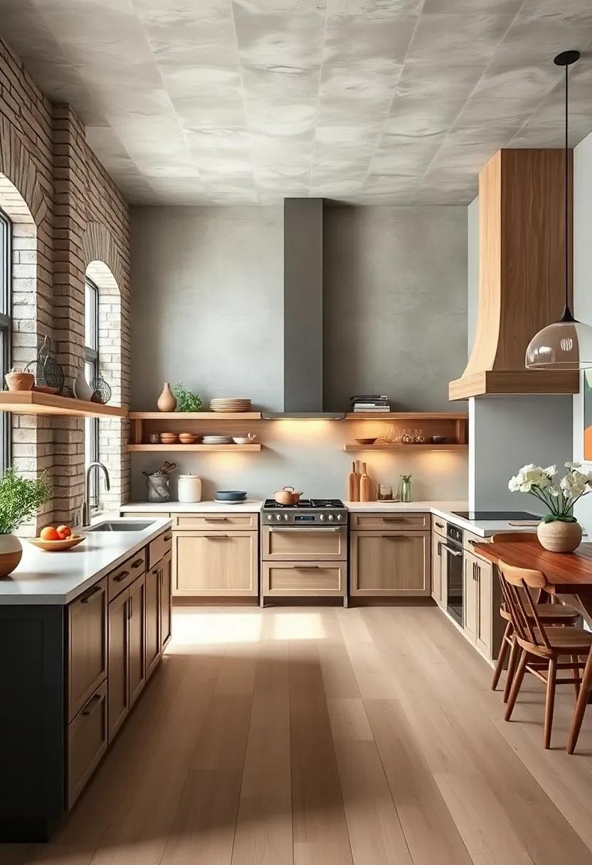 Rustic Elegance: ​Embracing Natural Wood Finishes for a Cozy Kitchen ⁣Atmosphere