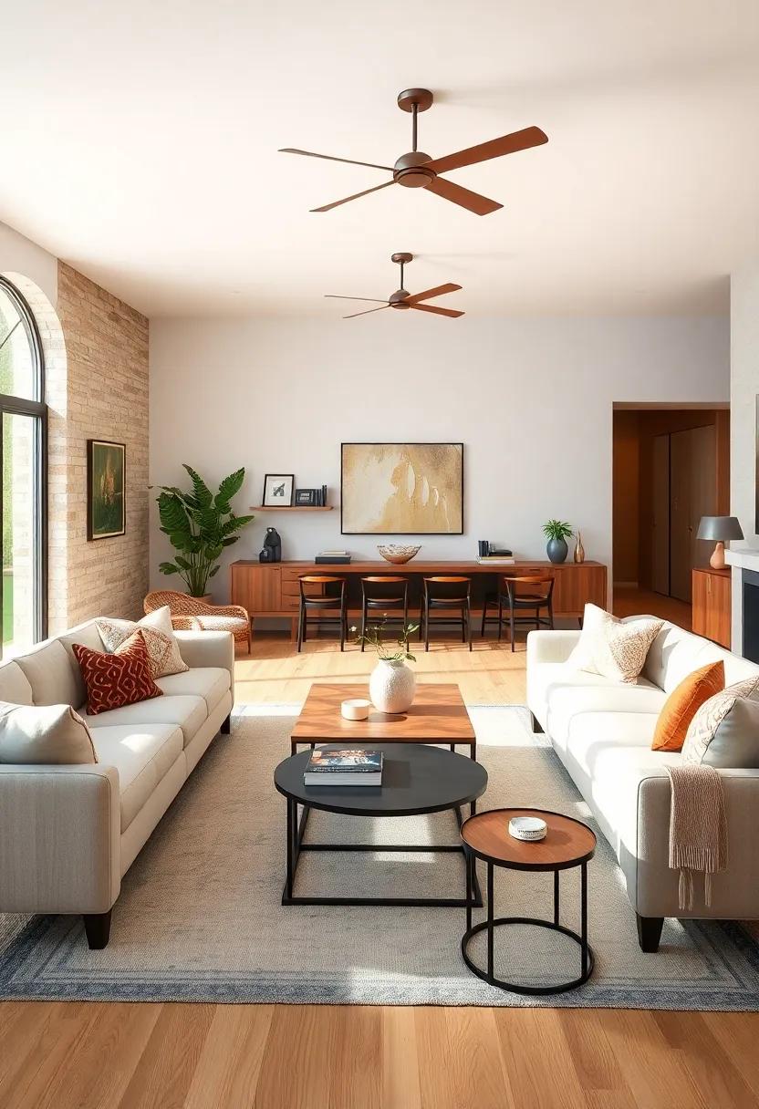 Functional Layout Zones: Create distinct areas within the living​ room for reading, relaxing, or playing games, making the space functional for various activities