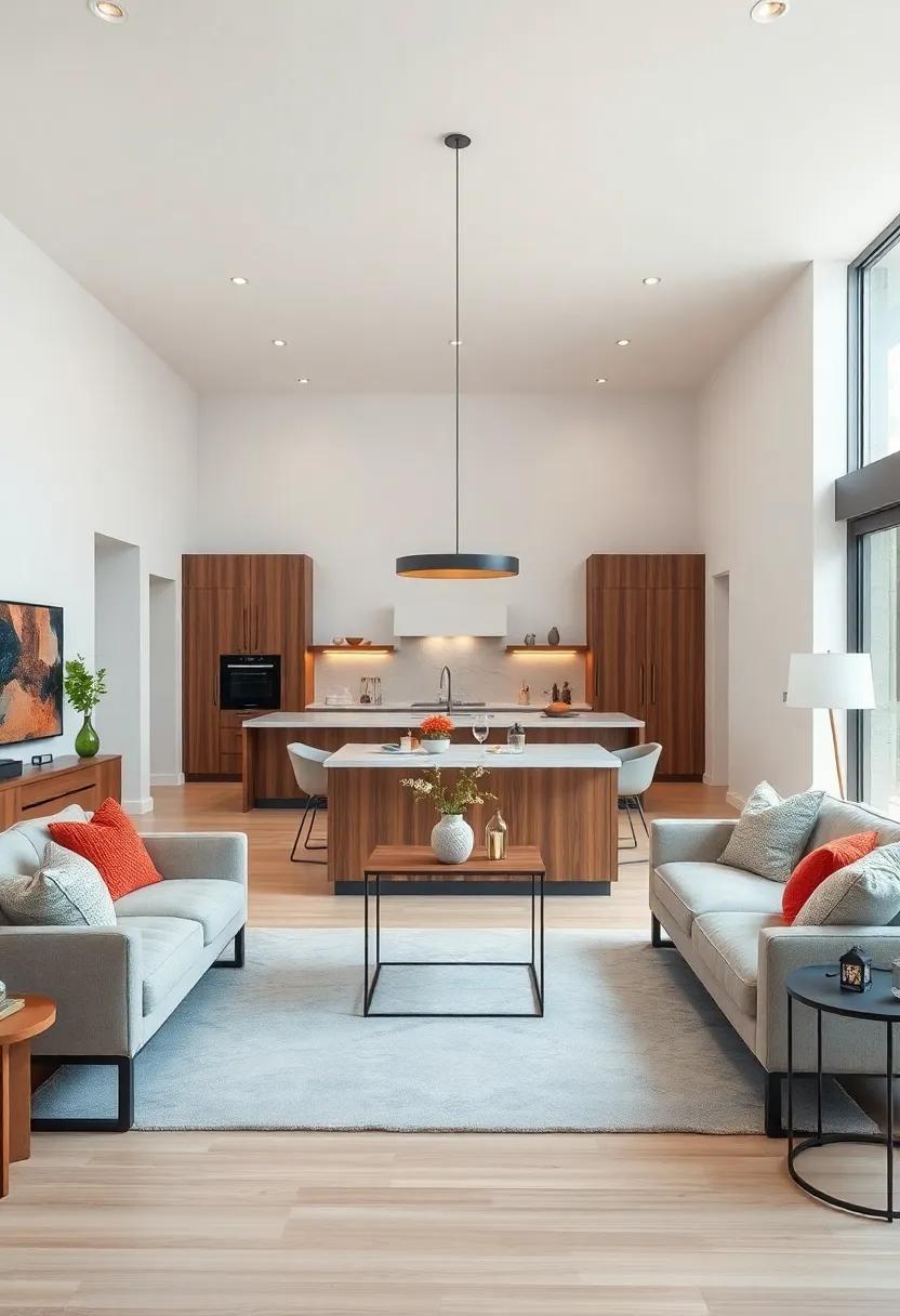 Balancing ​Aesthetics and Functionality in Open Concepts