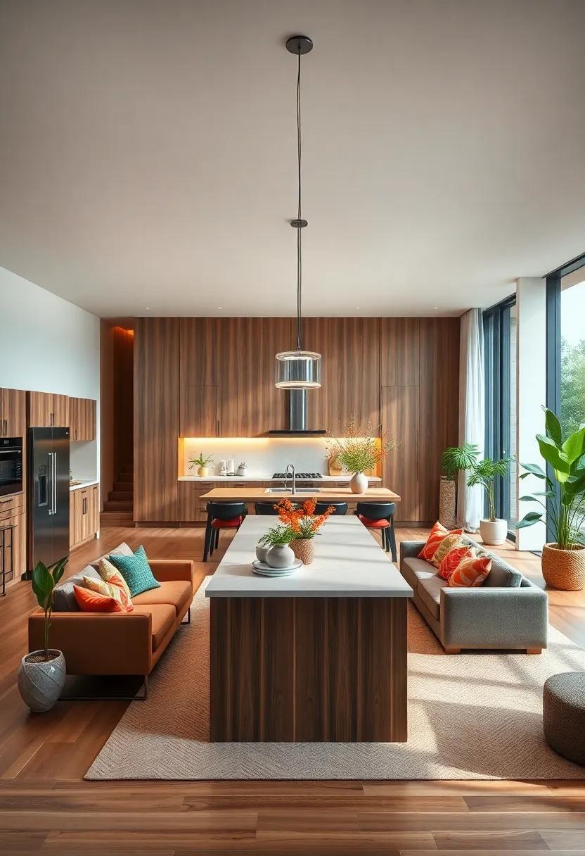 Inviting Nature Inside: Greenery in Open Living Spaces