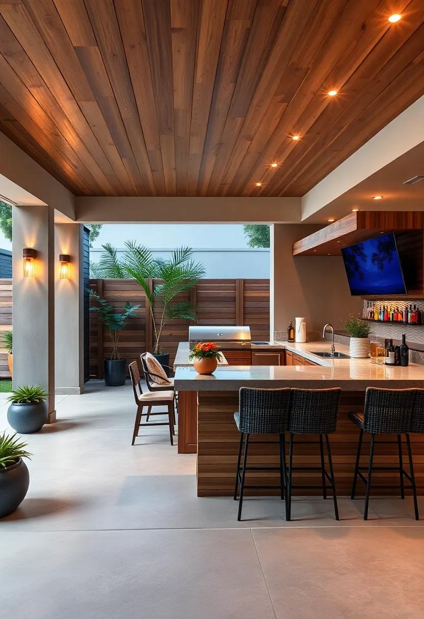 Incorporate built-in cooler compartments into⁤ your bar area, ensuring that drinks are always chilled and easily accessible for your guests