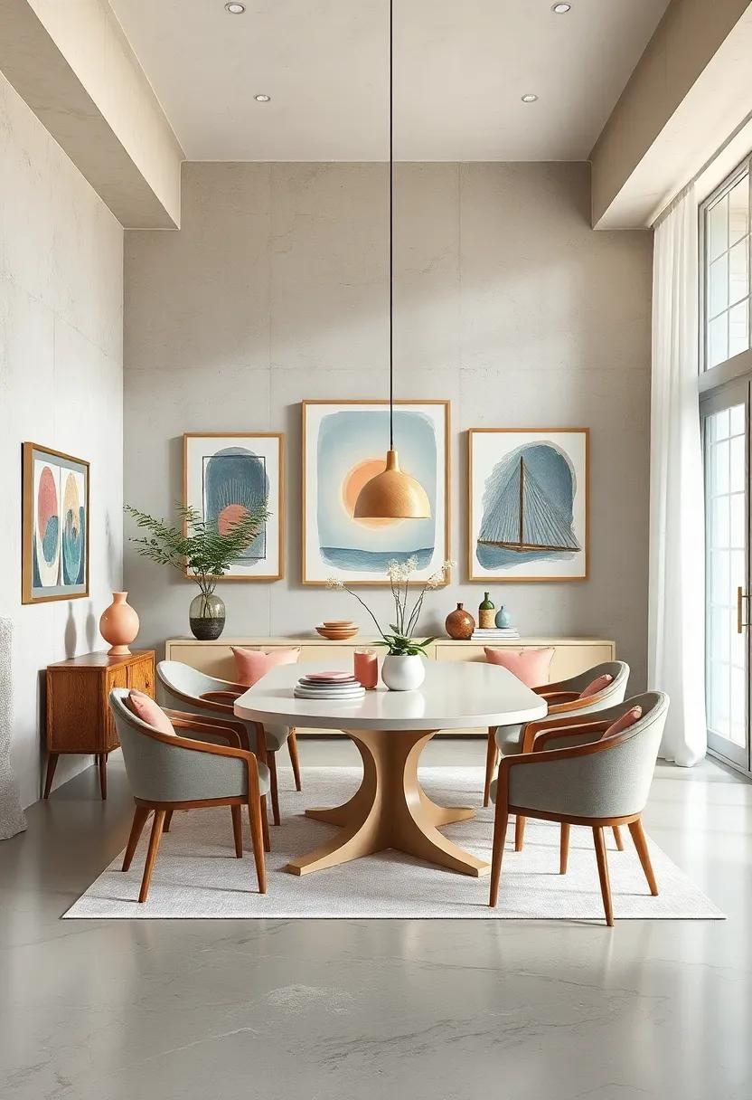 Creative Artwork Displays: Curating a Gallery of ⁤pastel-Focused‌ Pieces