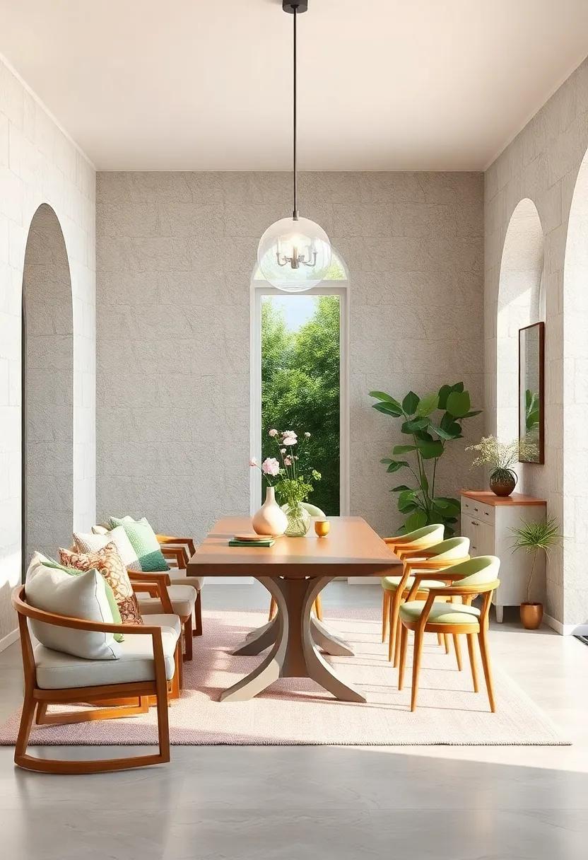 Inviting Outdoor Elements: Creating a Seamless Transition ⁢with Pastel Touches