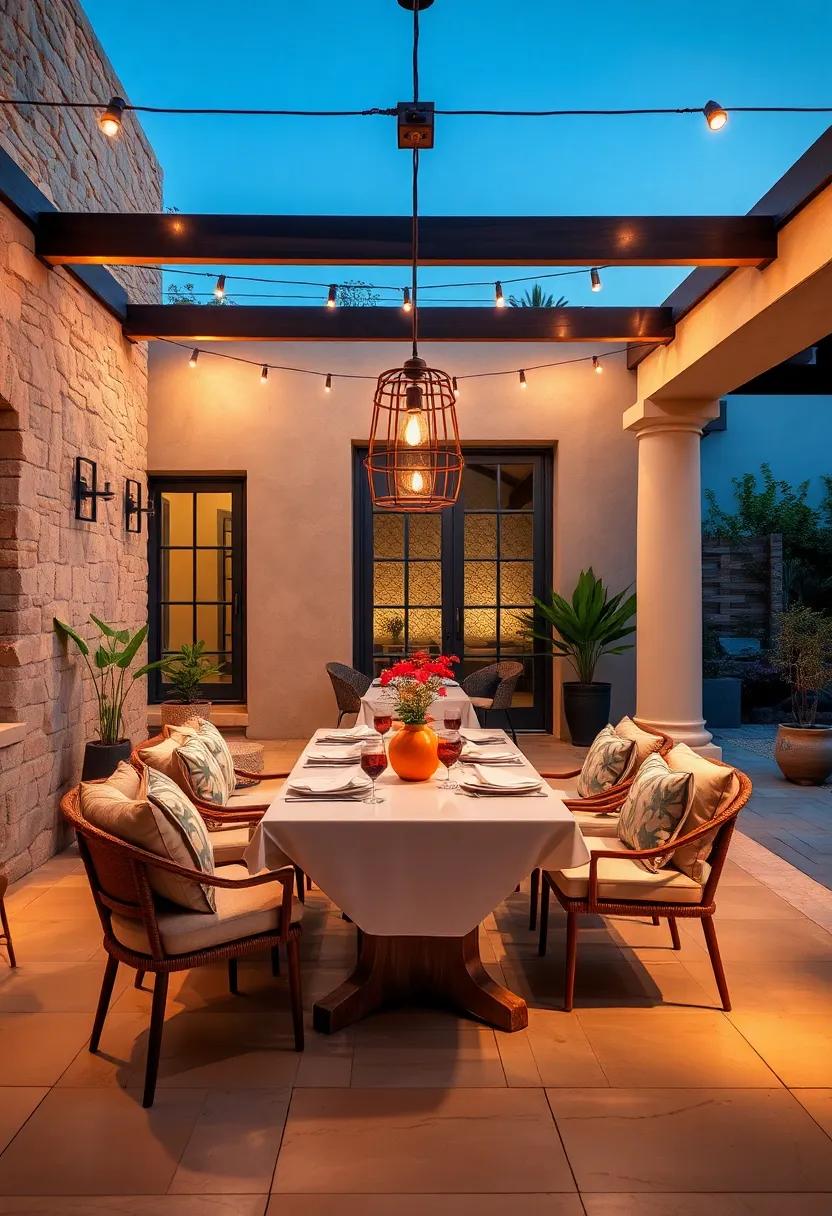 Choosing the Right Lighting to Set the Mood for Evening Dining