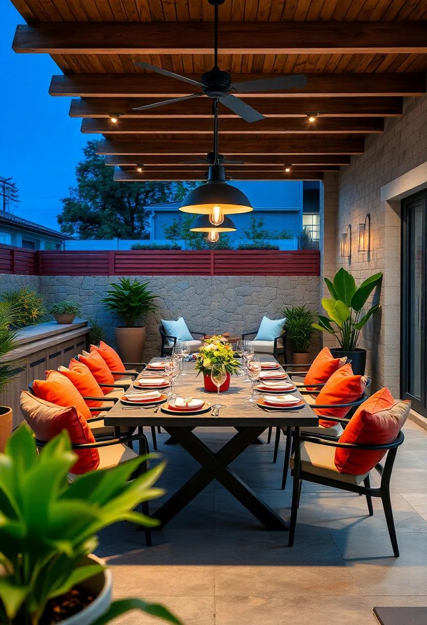 curated⁤ Table⁣ Settings That ​Enhance Outdoor Dining Experiences