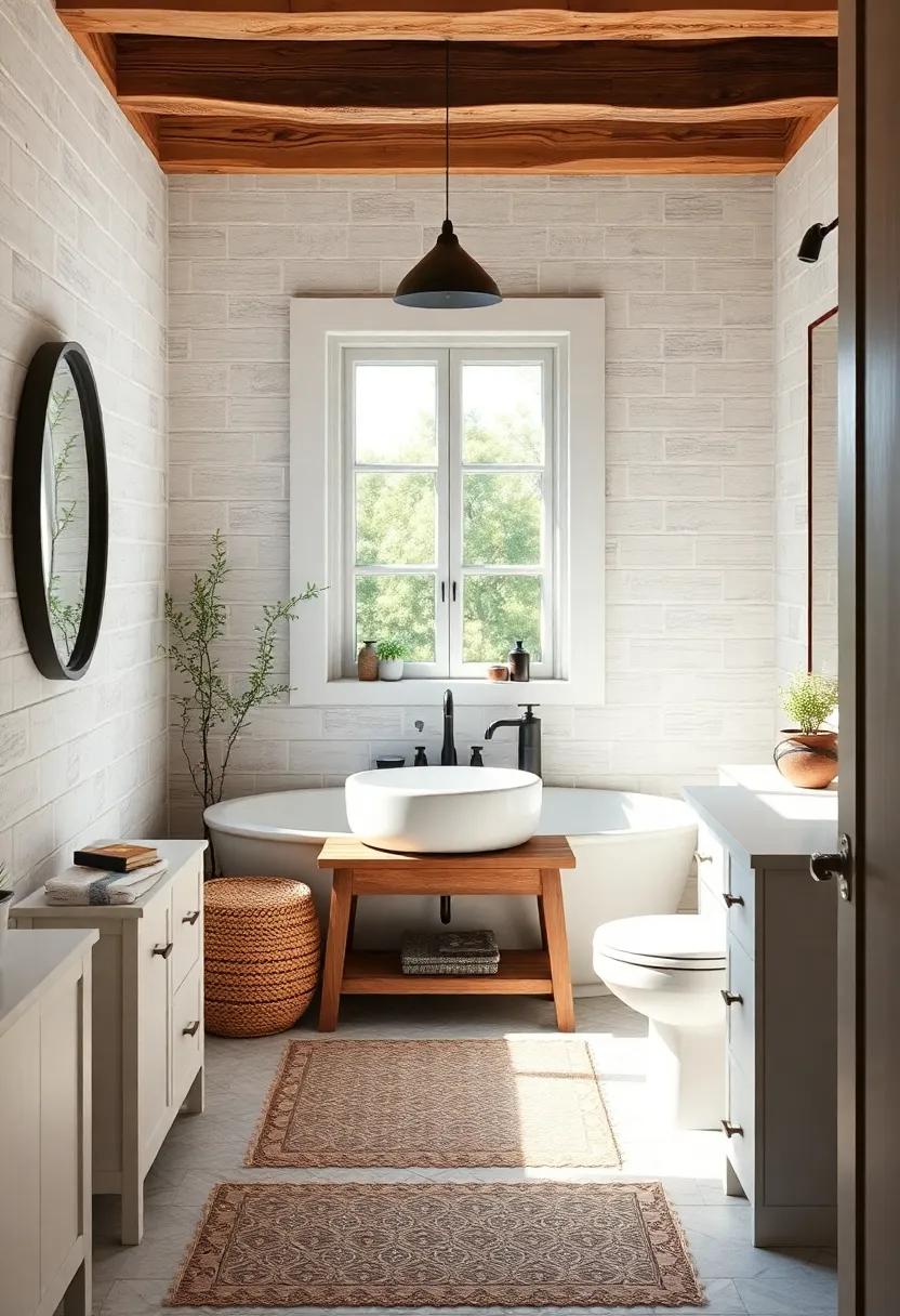 Drawing ⁣Inspiration from Cottage-Style Bathrooms for Cozy Vibes