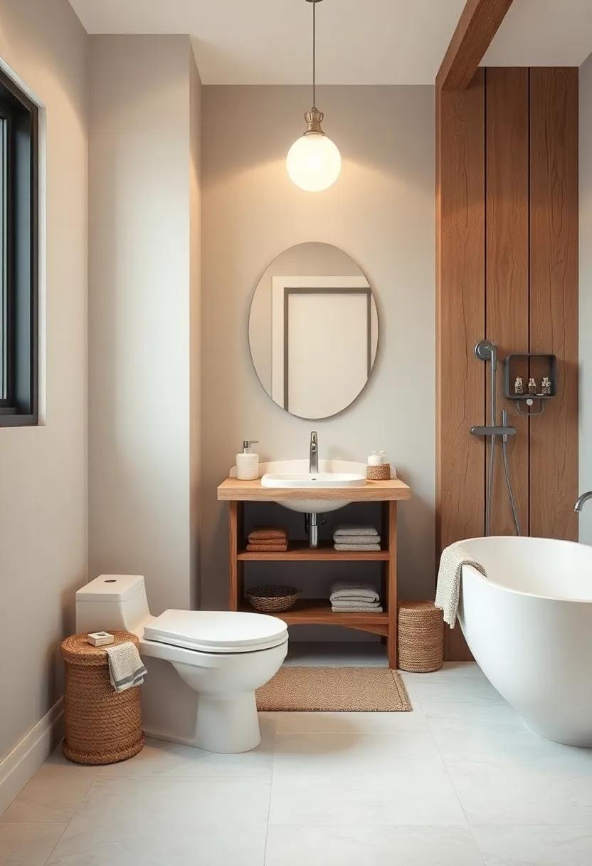 embracing Neutral Color Palettes for a Serene Bathroom Ambience