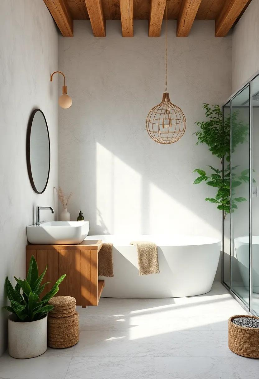 Integrating Greenery to Bring Life to ‍Small Bathroom Spaces