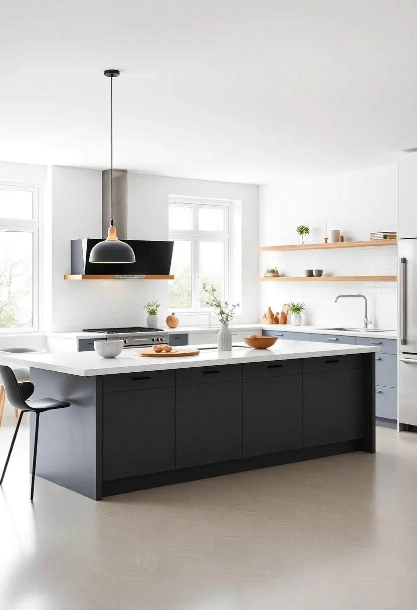 Functional Island Designs: Consider the ‌benefits ⁤of a multifunctional‍ kitchen island ⁤that serves as ‌a⁣ cooking‍ space, dining area, and decorative centerpiece