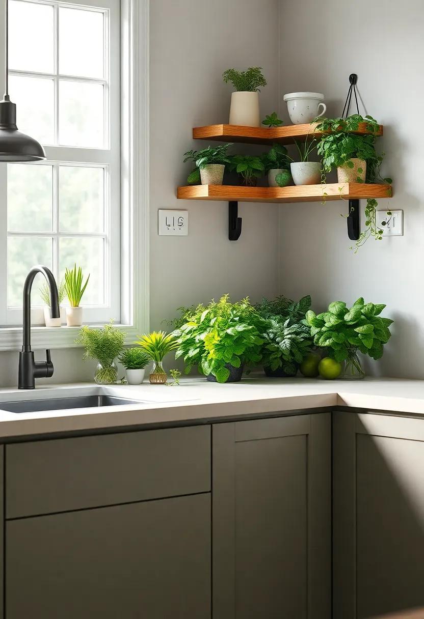 Indoor‌ Herb Gardens: Get‍ inspired by the trend of ‌integrating herb gardens into​ kitchen designs, offering fresh flavors and a⁤ green​ touch right at your fingertips