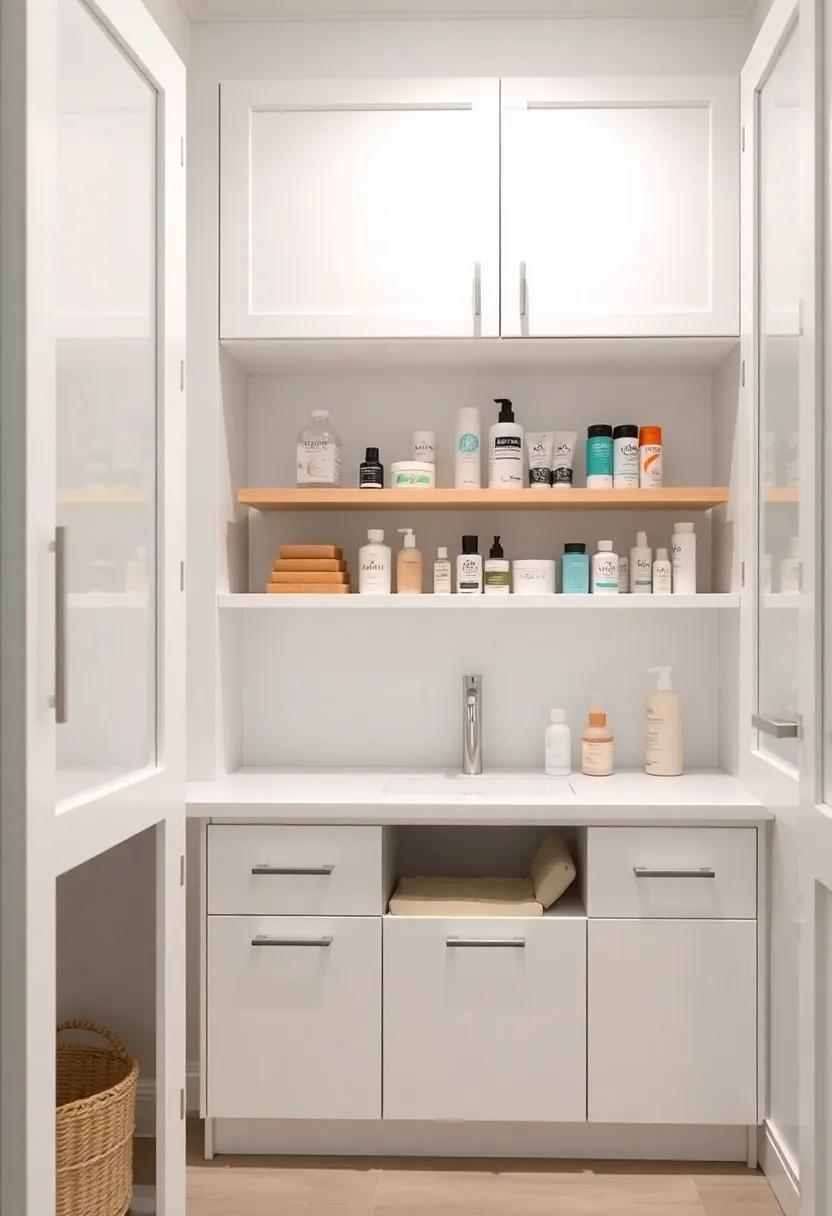 Use⁤ tiered organizers within cabinets to​ create‌ accessible layers for all your products, maximizing visibility