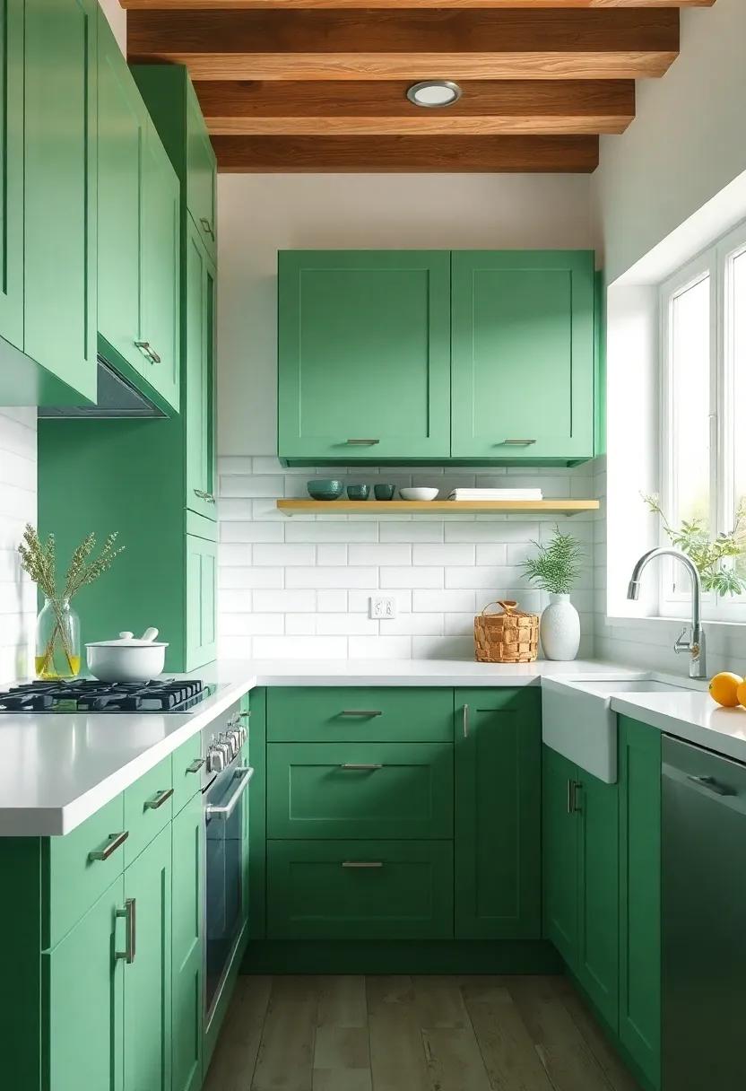 Balancing⁤ Modern and Traditional⁤ Styles⁣ with ​green Hues