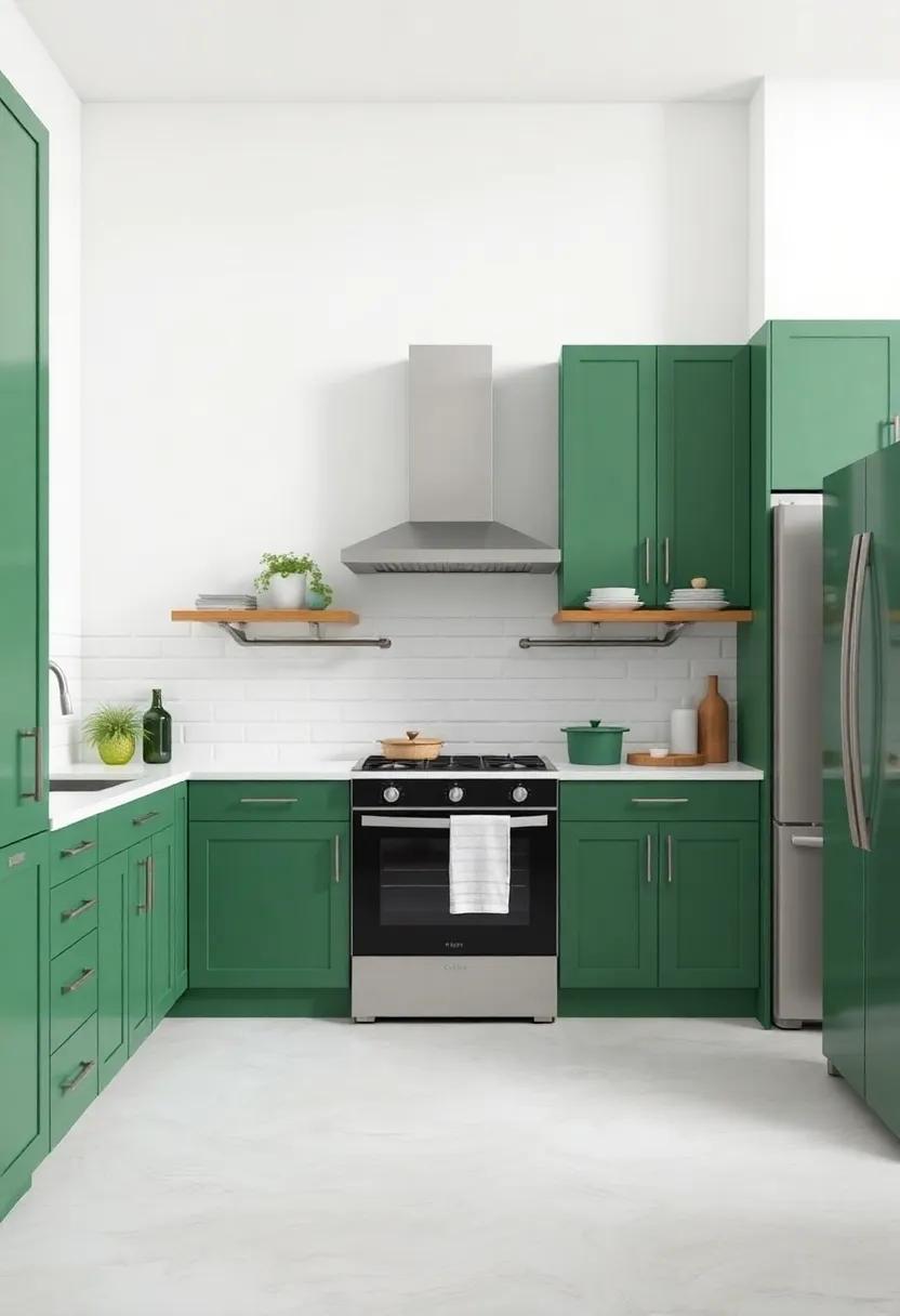 Designing a Multi-Functional ⁤Space with Green Accents