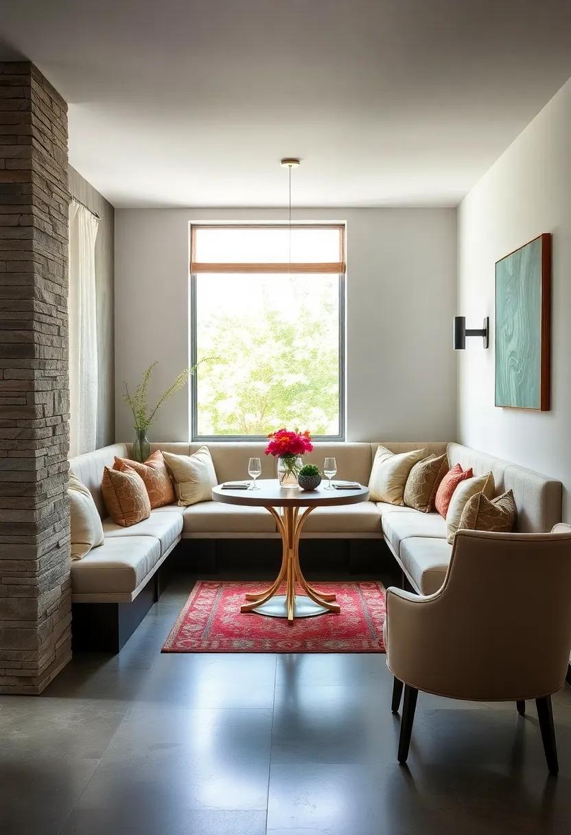 Artistic Accents: Add personality to your banquette with custom⁢ artwork ‌and ⁤unique ⁤decor pieces that reflect⁤ your style