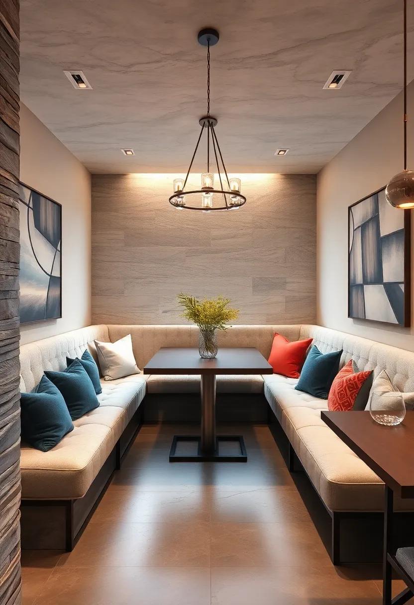 Custom Creations: Discover the ⁢potential of bespoke banquette designs tailored to your specific dining room measurements and style