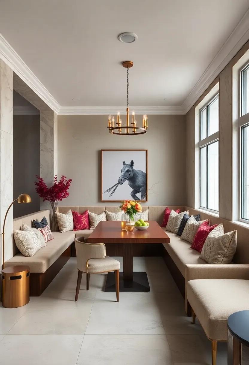 Transitional ‍Goodness:⁣ Investigate ​how a transitional-style banquette⁤ can‍ seamlessly blend ⁣classic and⁣ contemporary elements
